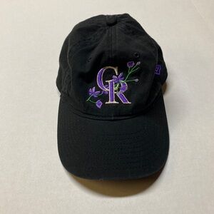 New Era Colorado Rockies Youth Flower Bloom Pattern 9Twenty Baseball Hat